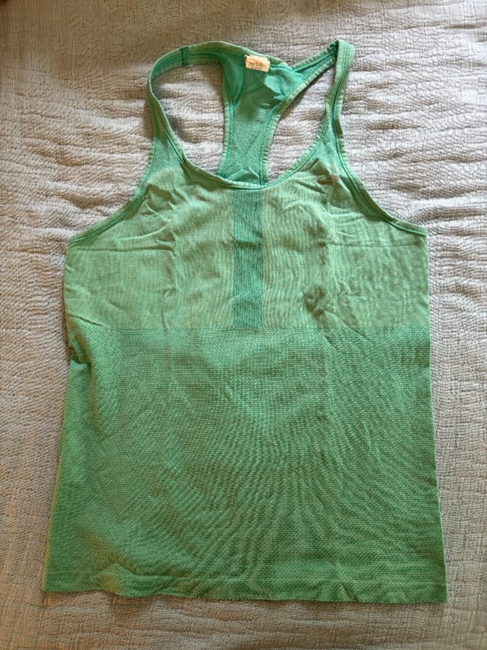 Mint green Champion athletic tank top